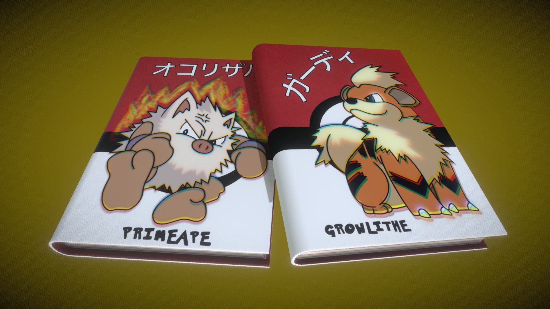 Pokemon Primeape Paper Model ~ Paperkraft.net - Free Papercraft, Paper  Model, & Papertoy