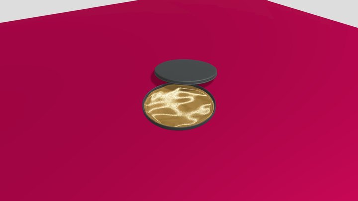 Squid game dalgona 3D Model