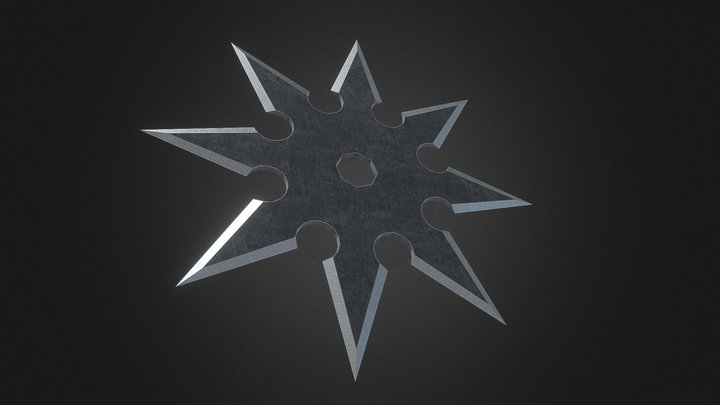 Shuriken 3D Model