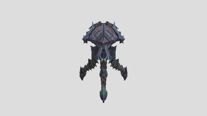 Kraken Indra 3D Model