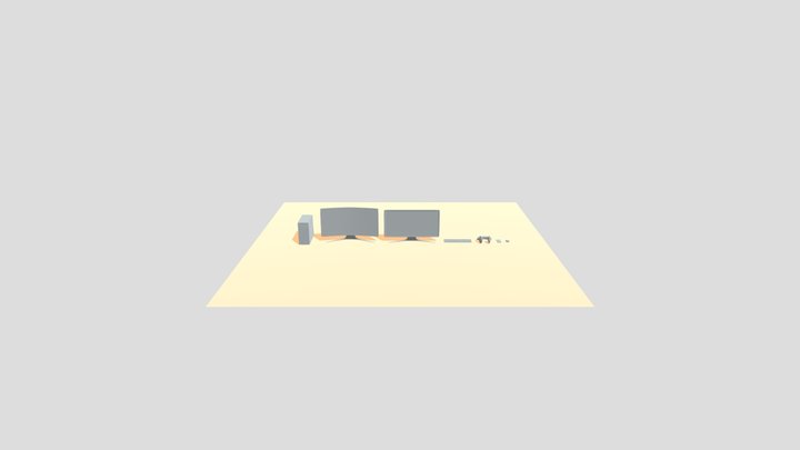 Marc Tacchi Electronic Set 3D Model
