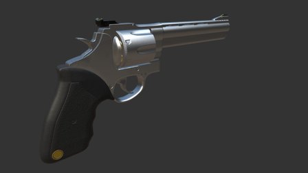 44 Revolver 3D Model