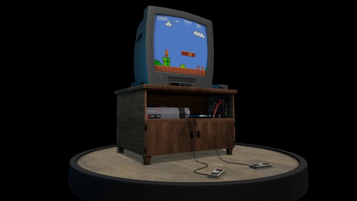 GameStation 3D Model