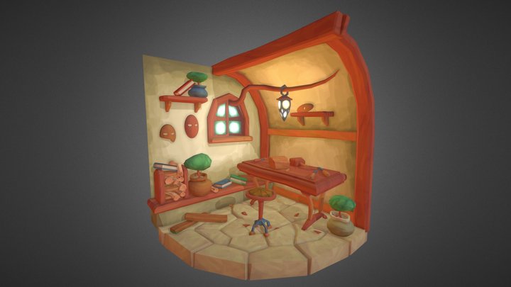 DAE Crib - The Workshop 3D Model