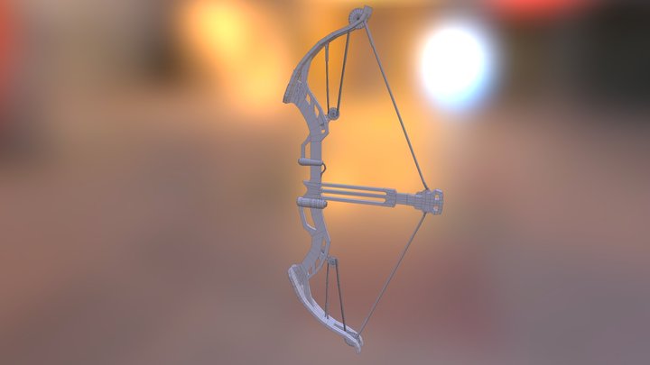 Immortal Archer Bow 3D Model