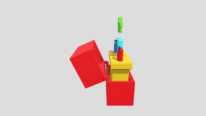 Med Kit 3D Model