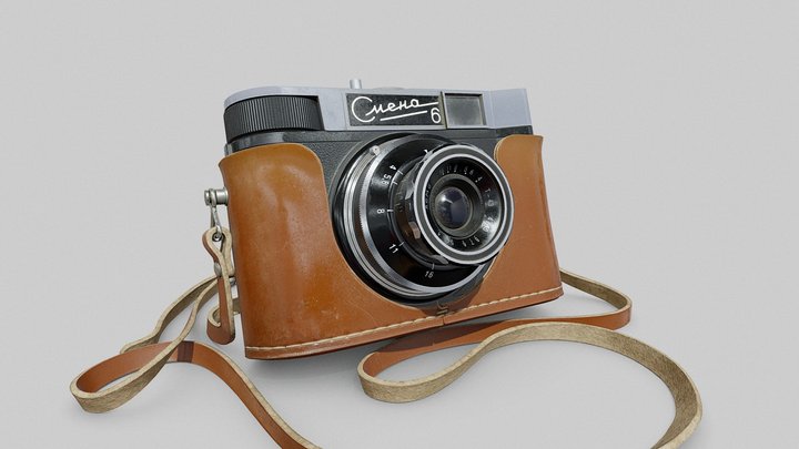 Camera Smena-6 (1961) 3D Model
