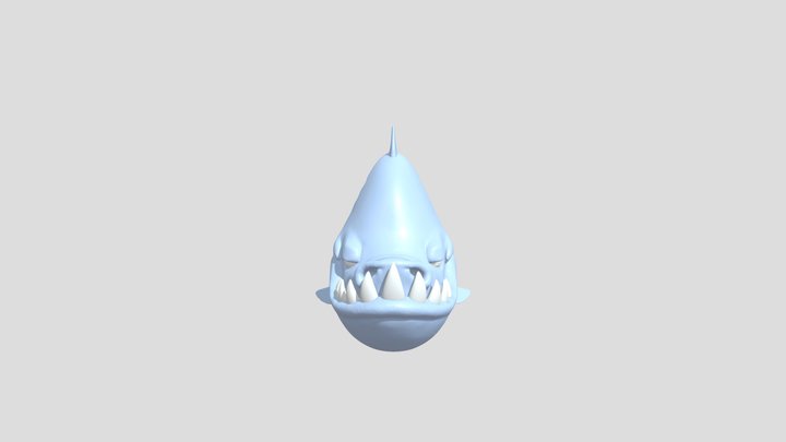 CG Cookie Shark Excercise 3D Model