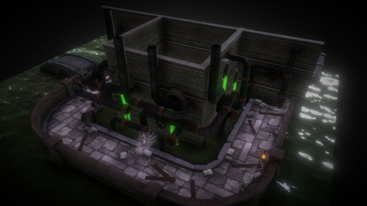 Sewer CP 3D Model
