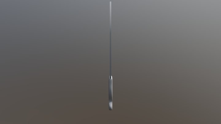 Knife model 3D Model
