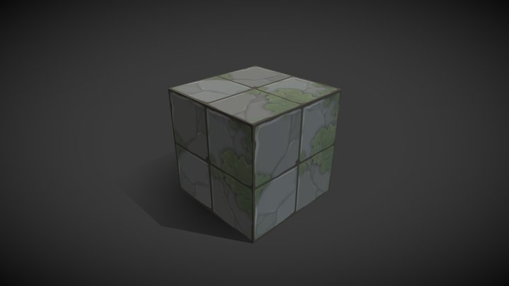 Stone Texture 3D Model