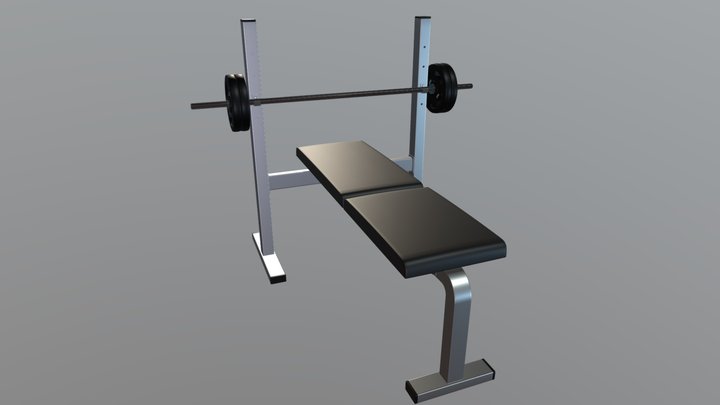 Bench Press Rack – Free 3D Model STL