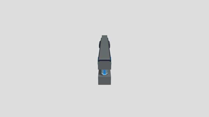 Railgun 3D Model