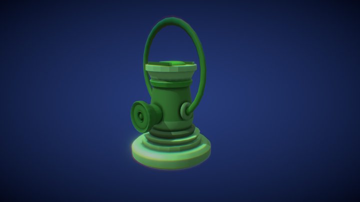 Lanterna Verde 3D Model