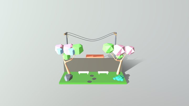 Roadside Final 3D Model