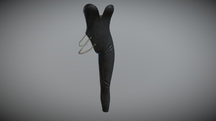 Sukalima - Mesh Jumpsuit#053 3D Model