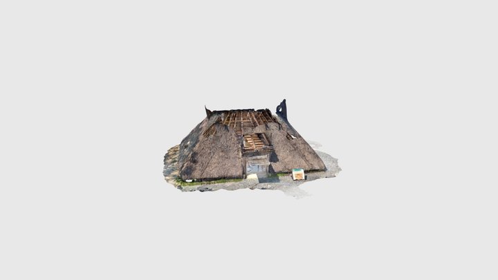 吉野ヶ里遺跡　王の家 3D Model