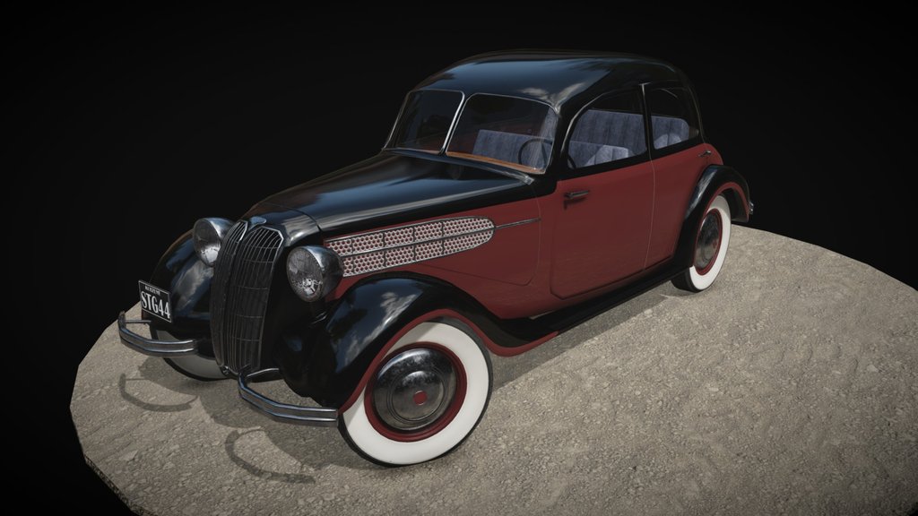 BMW inspired 1930s Saloon car