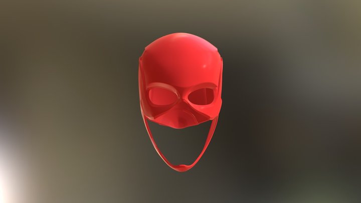Flash helmet 3D Model