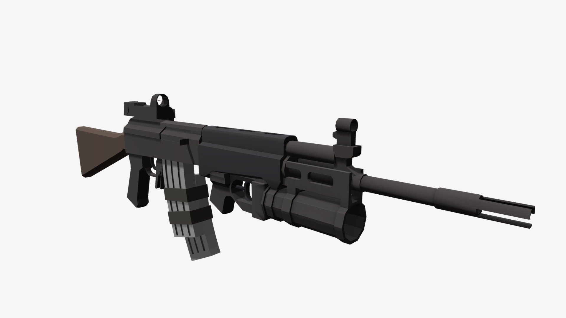 Low Poly Valmet M76 Commando - 3D model by samanthacford [879cc1c ...