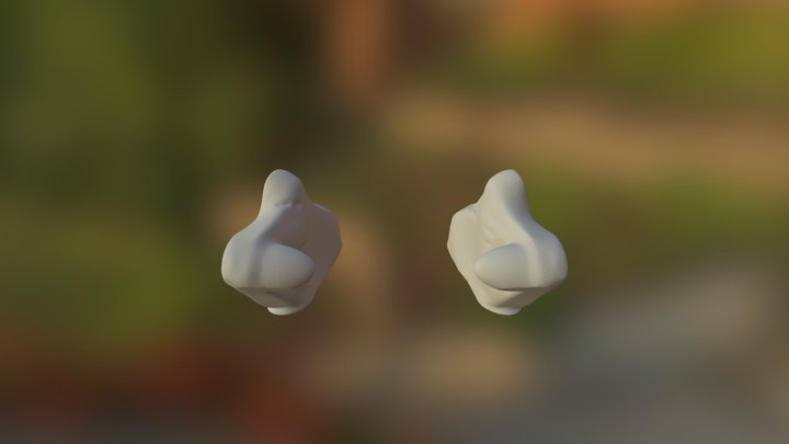 3DKitbash Wolf Skull (4 of 6) 3D Model