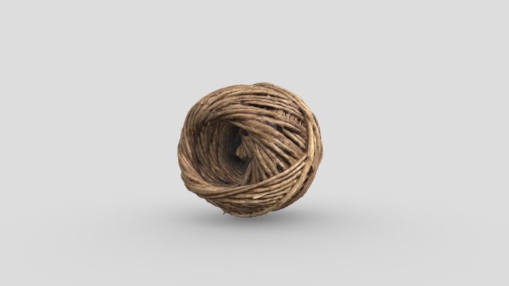Ball of rope 3D Model