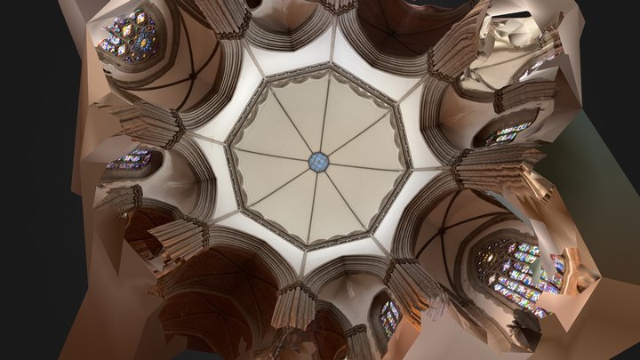 Cúpula da Catedral da Sé de São Paulo 3D Model