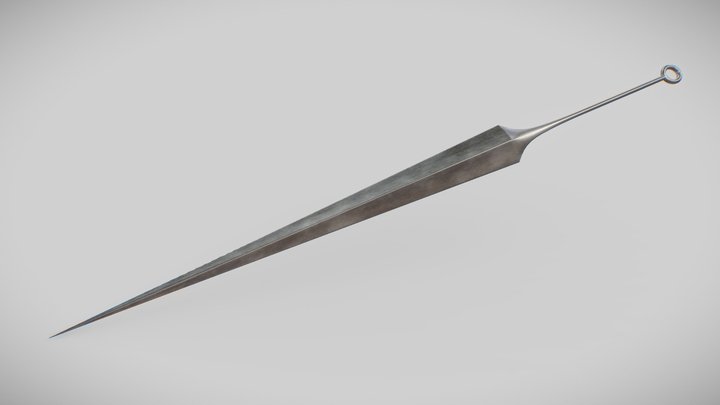 Hornet's Needle (from Hollow Knight: Silksong) – Kostenloses 3D-Modell STL