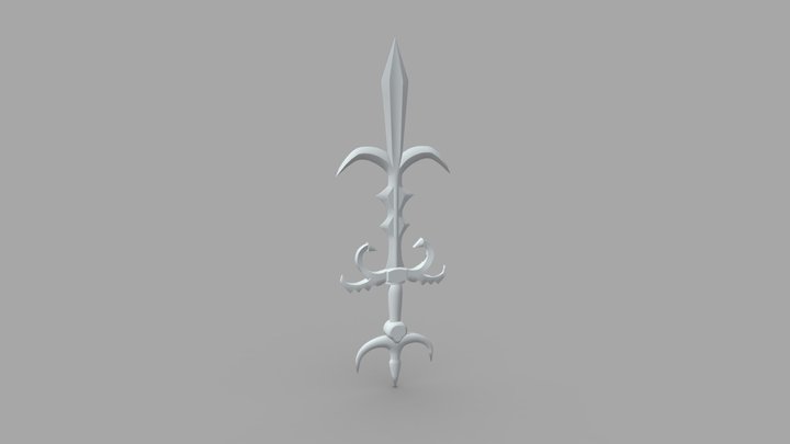 RuneScape GodSword 3D Model