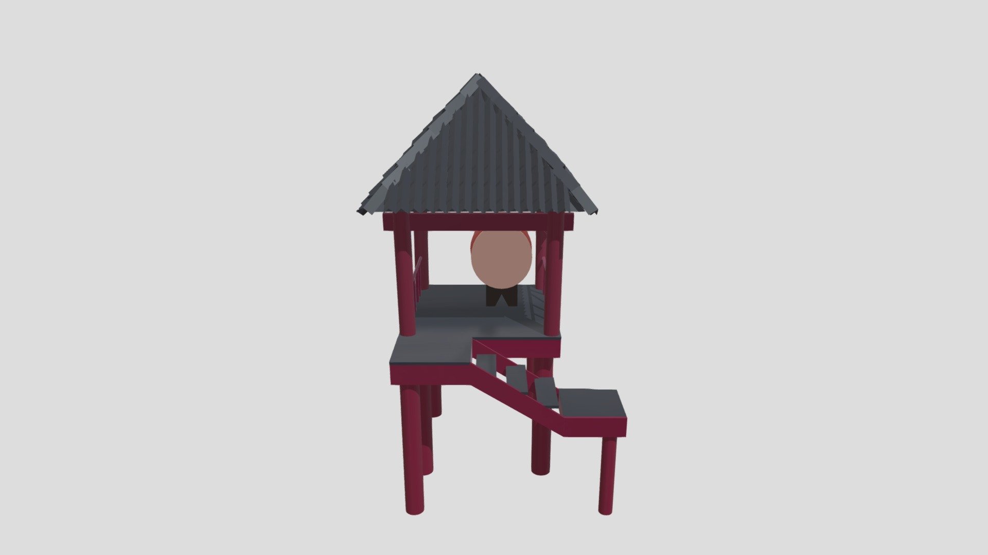 Chinese drum tower
