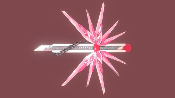 Cute Mecha Craft Knife 3D Model