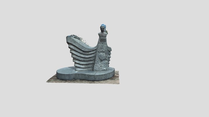 Escultura Alberto Ormaetxea 3D Model