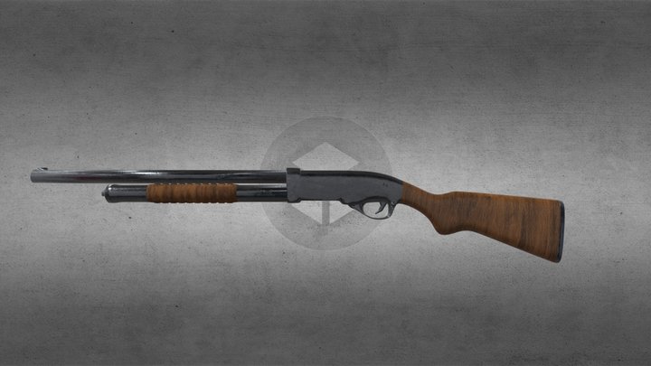 ShotGun 3D Model