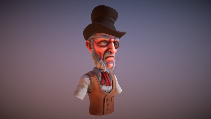 Old Lord 3D Model