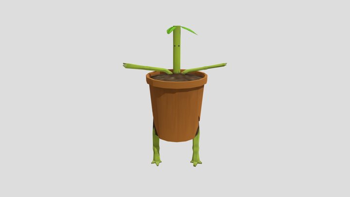 PlantCreature 3D Model