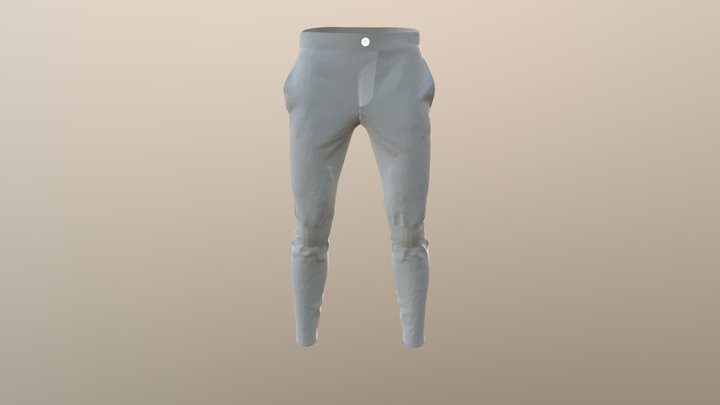 Jeans Trouser 3D Model
