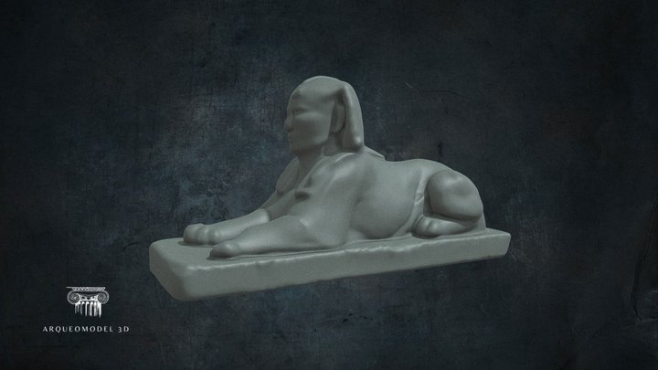 Esfinge - M. Calouste Gulbenkian  | 3D PRINT IA