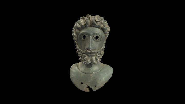 Ryedale Roman Hoard: Bust of Marcus Aurelius 3D Model