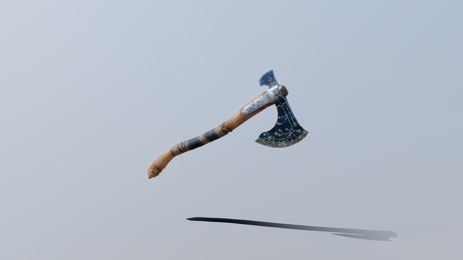 Leviathan Axe - Low Poly