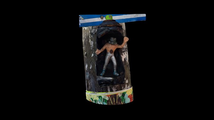 Lata de aerosol con muñeco – Modello 3D gratuito STL