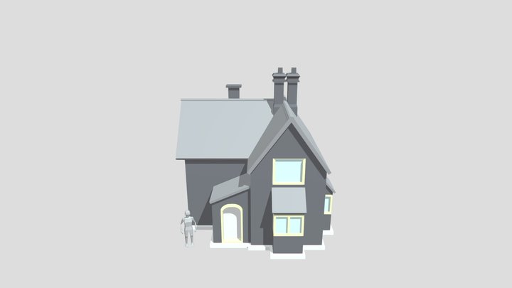 Grandma House - House model 3D Model
