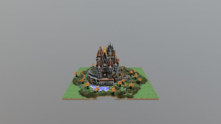 Server Spawn - Castle 3D Model