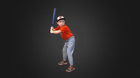 Baseball Cayden 3D Model