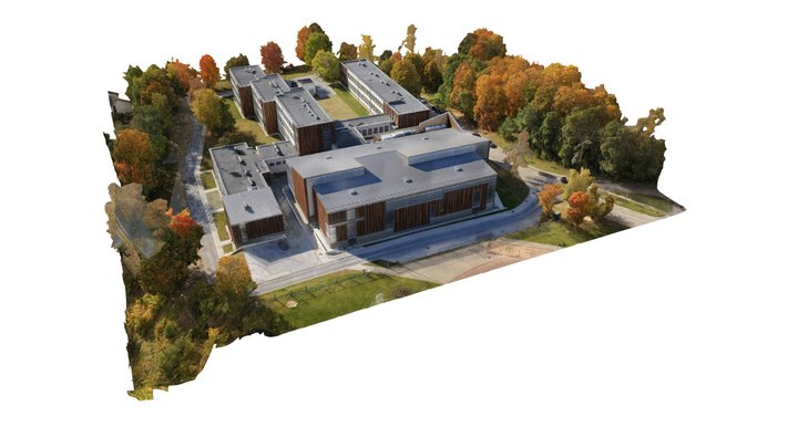 School Complex Scan 3D Model