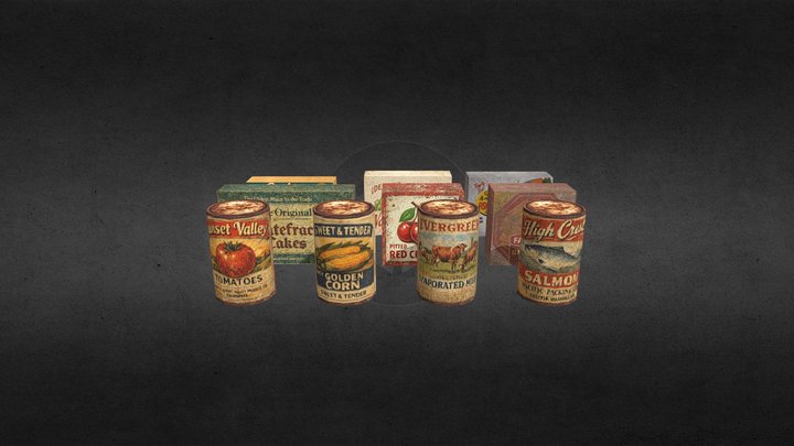 Food[PSX] 3D Model
