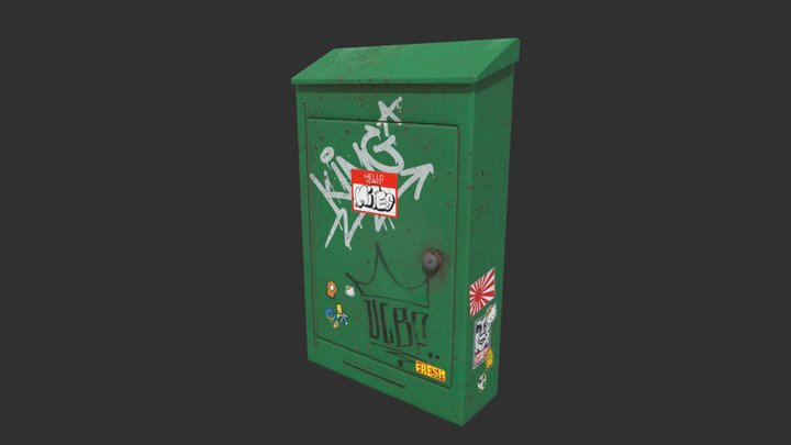 Mail Box 3D Model