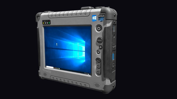 Ultra Rugged Tablet 3D Model