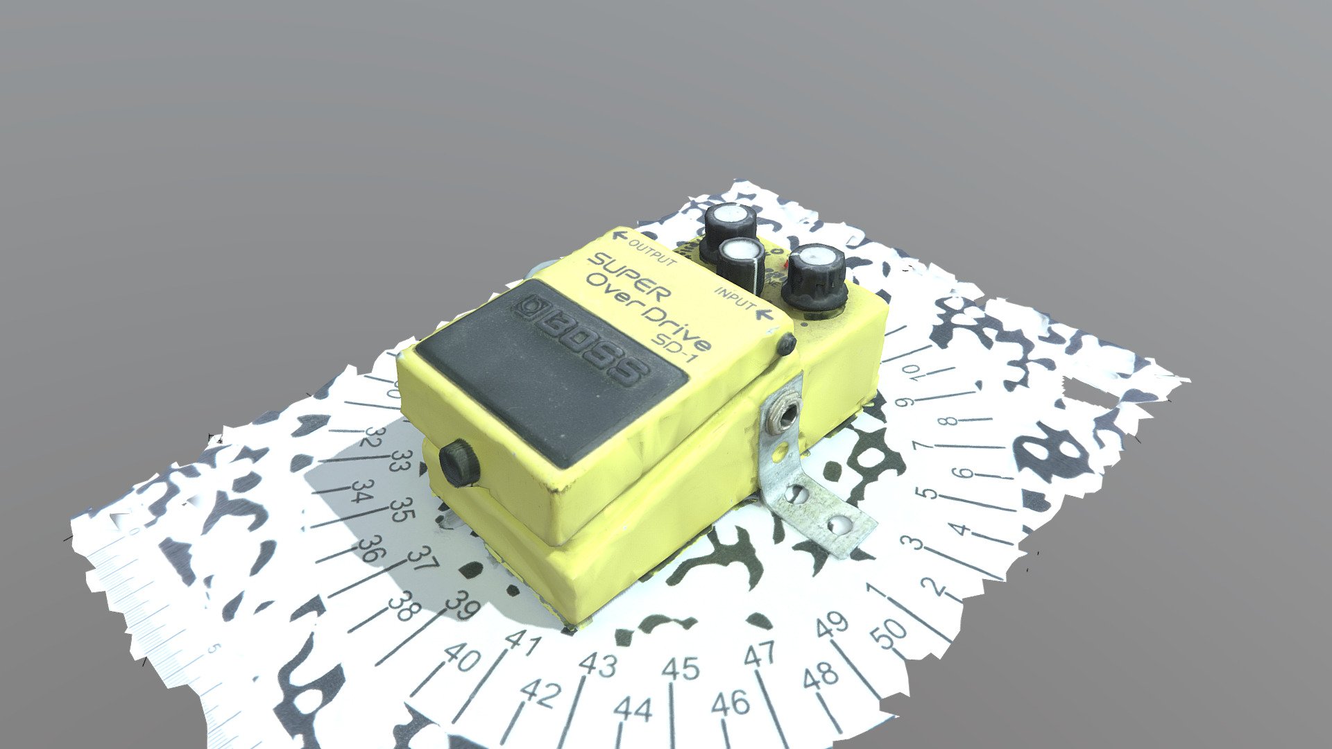 Boss SD-1 Photogrammetry