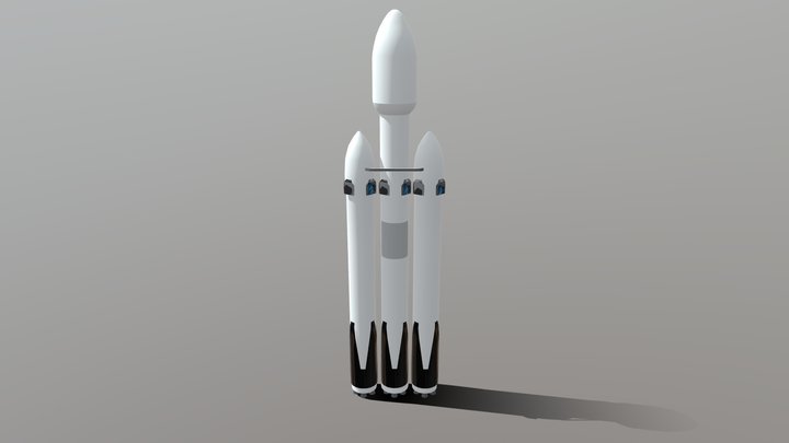 Rocket Draft 3D Model