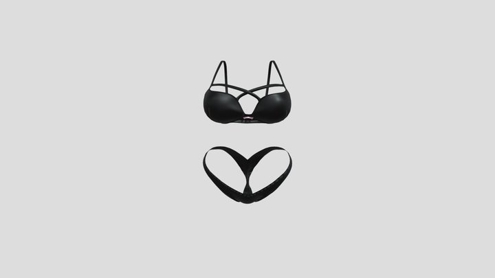 Baller Fox Redux Underwear [VRChat] High Poly 3D Model